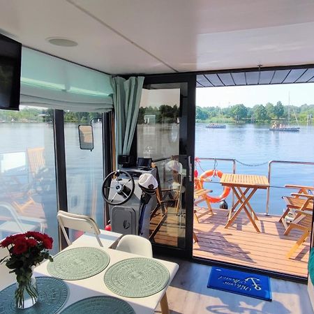 Houseboat Water Boy apartament pływający dom na wodzie łódź Apartamento Wrocław Exterior foto